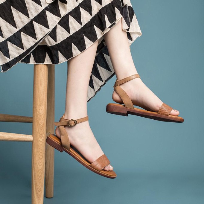 Handmade Leather Donddi sandals For Women Yellow/Green/Coffee/Brown/Blue/Red/Beige