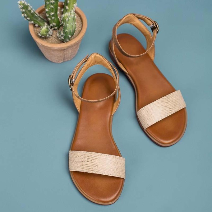 Handmade Leather Donddi sandals For Women Yellow/Green/Coffee/Brown/Blue/Red/Beige