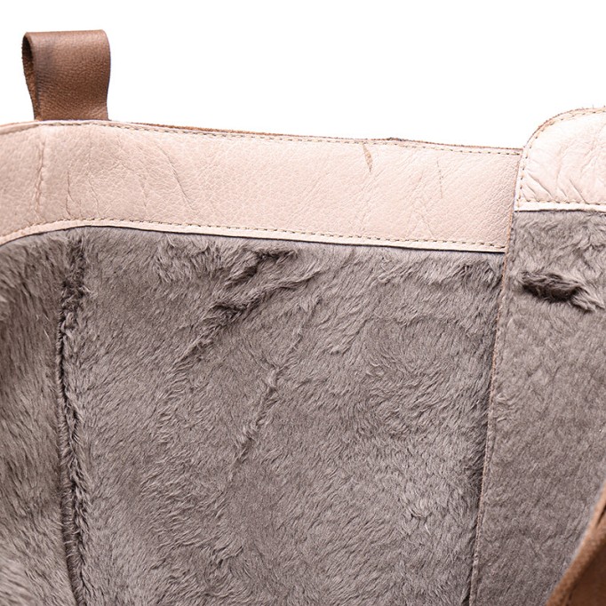 Handmade Wingtip Lace up Leather Knee High Boots Side Zip Riding Boots Short Plush Lining in Black/Coffee