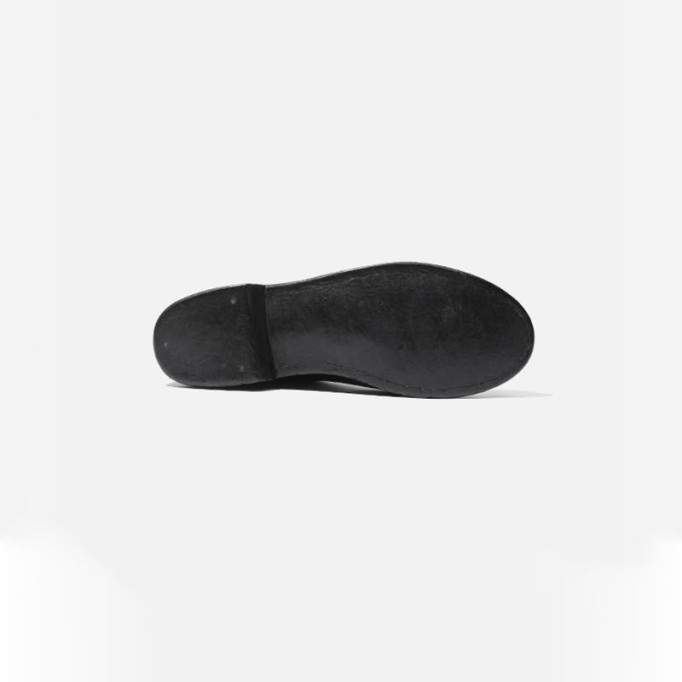 Goodyear Welt Horse Leather Ankle Boots Front Zip Calf-Length Army Boots For Women in Red/Black/White