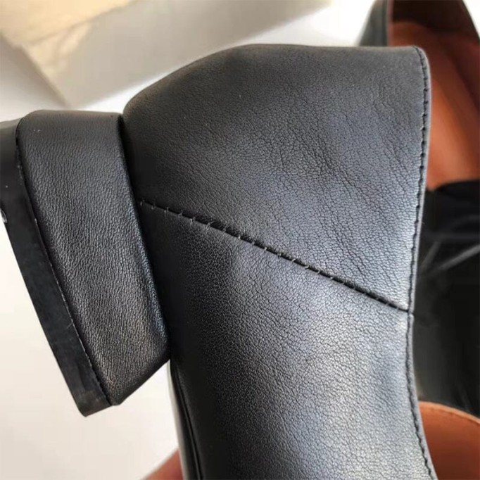 Soft Oxford Tie Shoes for Women Genuine Leather in White/Black/Brown Retro Style