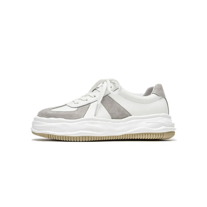 Original Sole Low-top Sneakers for Women in Black/White/Beige/Cream