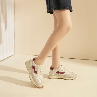 Genuine Leather Classical Cortez Sneakers for Women