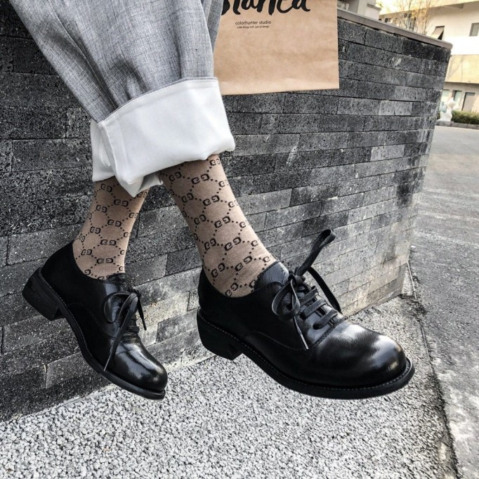 Retro Leather Oxford Shoes For Women Handmade Black Mori Girl Student Shoes Designer Shoes