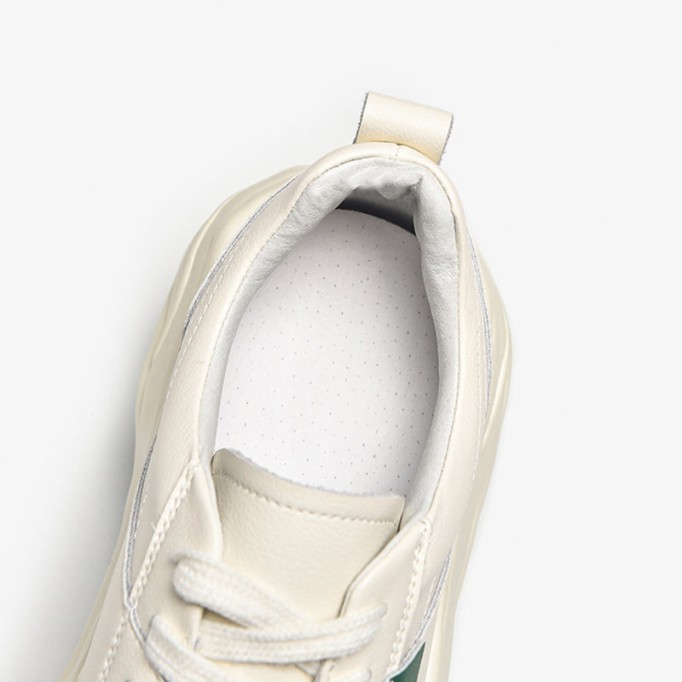 Women's Original Sole Low-top Sneakers in Yellow/Green Contrasting