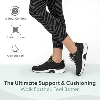 Women's Orthopedic Knit Coral Sneakers