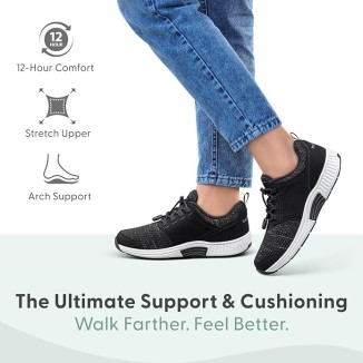 Women's Orthopedic Knit Francis No-Tie Sneakers