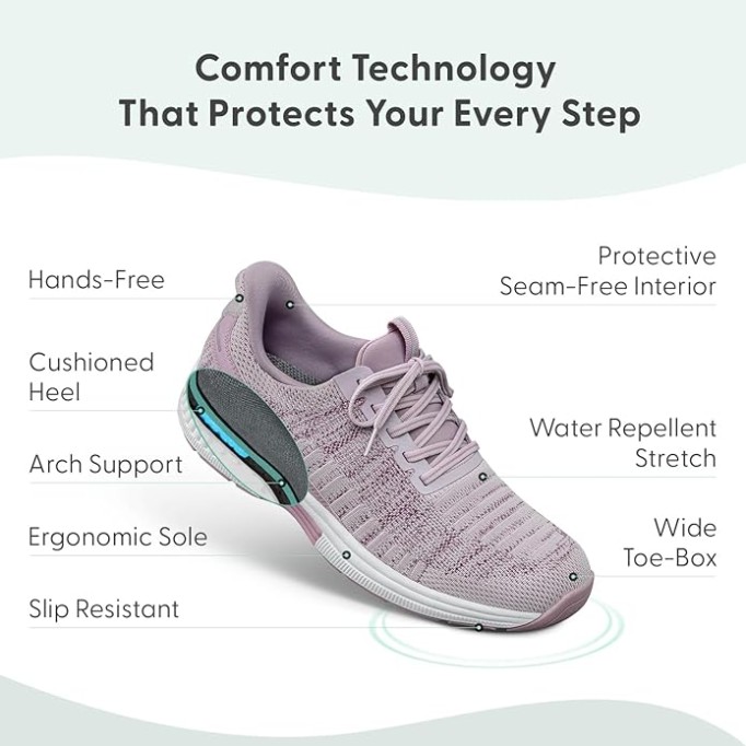 Women's Orthopedic Knit Kita Hands-Free Sneakers