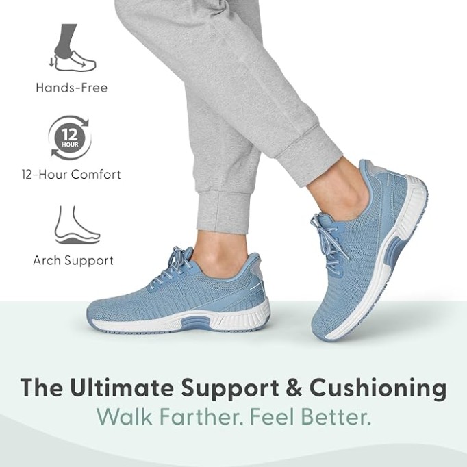Women's Orthopedic Knit Kita Hands-Free Sneakers