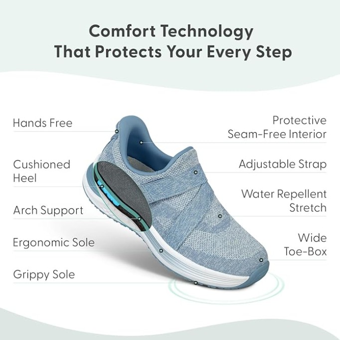 Women's Orthopedic Naya Slip On Sneakers