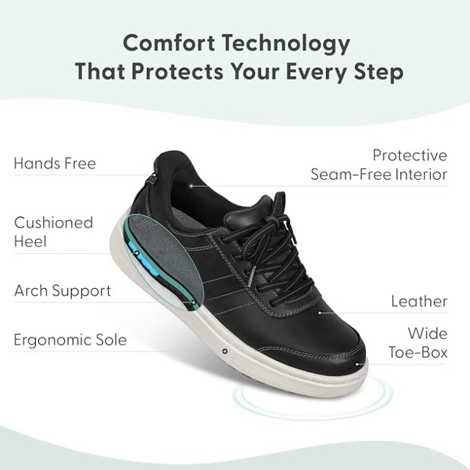 Women's Orthopedic Knit Wander Hands-Free Sneakers