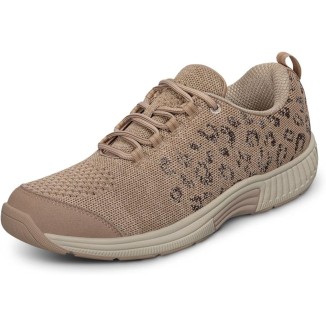 Women's Orthopedic Knit Coral Sneakers
