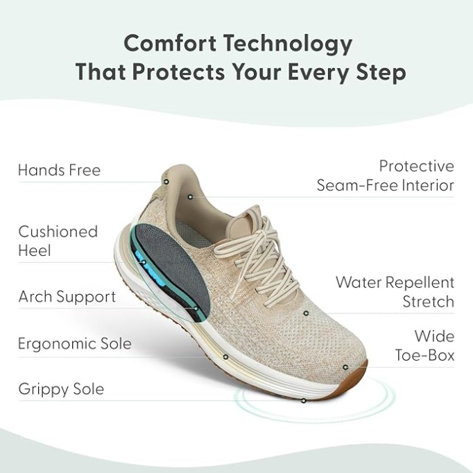 Women's Orthopedic Hands-Free Nira Slip-On Sneakers