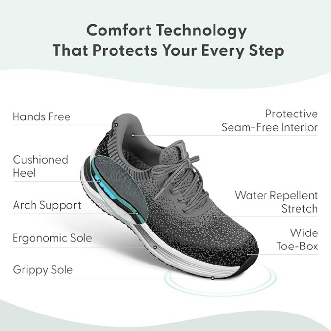 Women's Orthopedic Hands-Free Nira Slip-On Sneakers