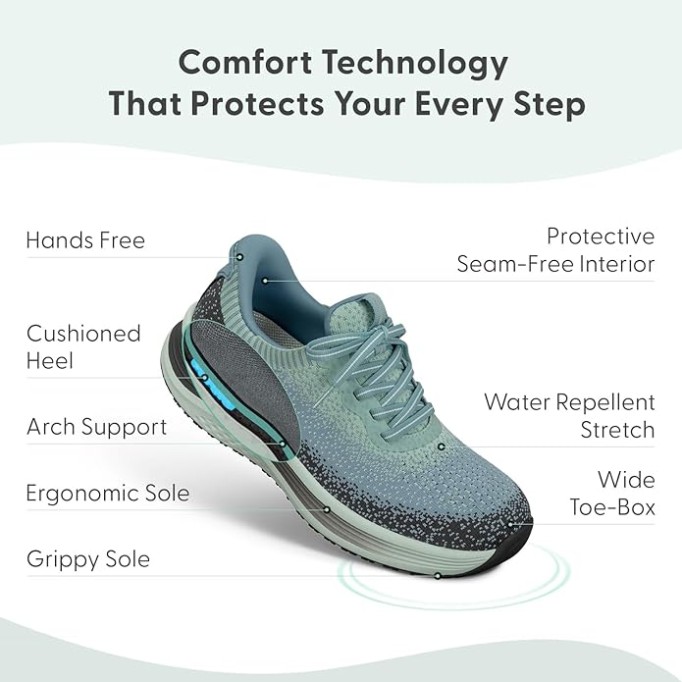 Women's Orthopedic Hands-Free Nira Slip-On Sneakers