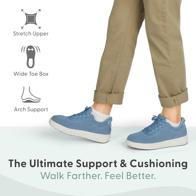 Women's Orthopedic Knit Wander Hands-Free Sneakers