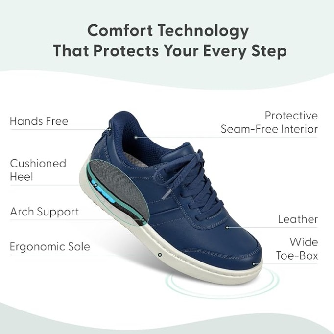 Women's Orthopedic Knit Wander Hands-Free Sneakers