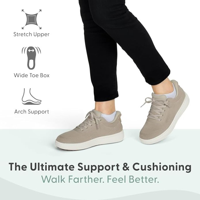 Women's Orthopedic Knit Wander Hands-Free Sneakers