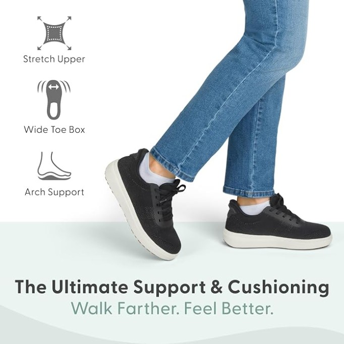 Women's Orthopedic Knit Wander Hands-Free Sneakers