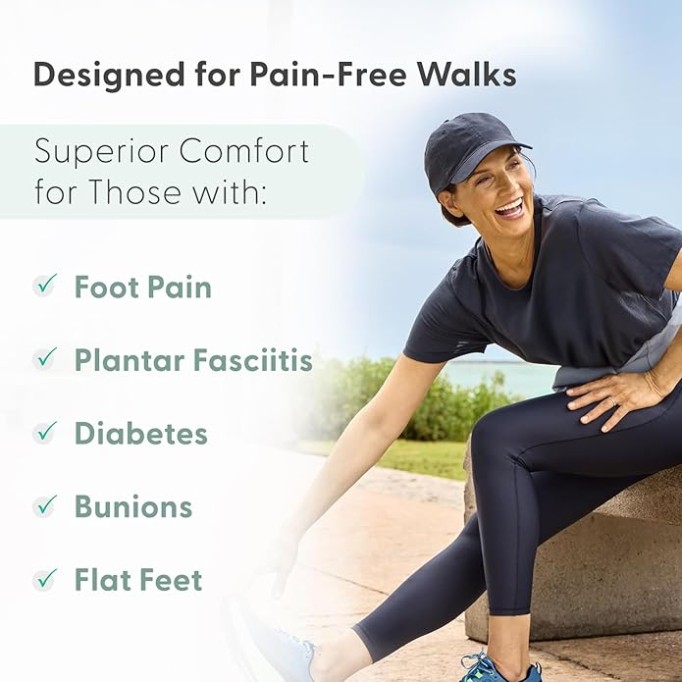 Women's Orthopedic Relay Running Shoe for Foot Pain Relief