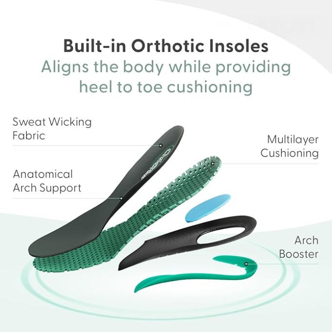 Women's Orthopedic Relay Running Shoe for Foot Pain Relief