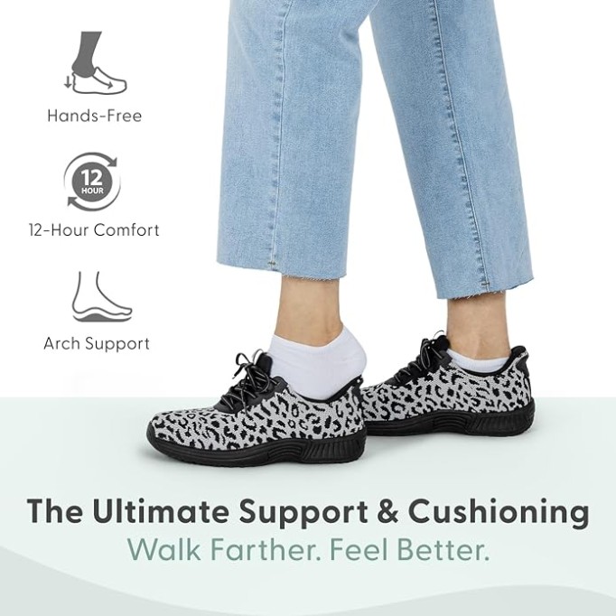 Women's Orthopedic Knit Kita Hands-Free Sneakers