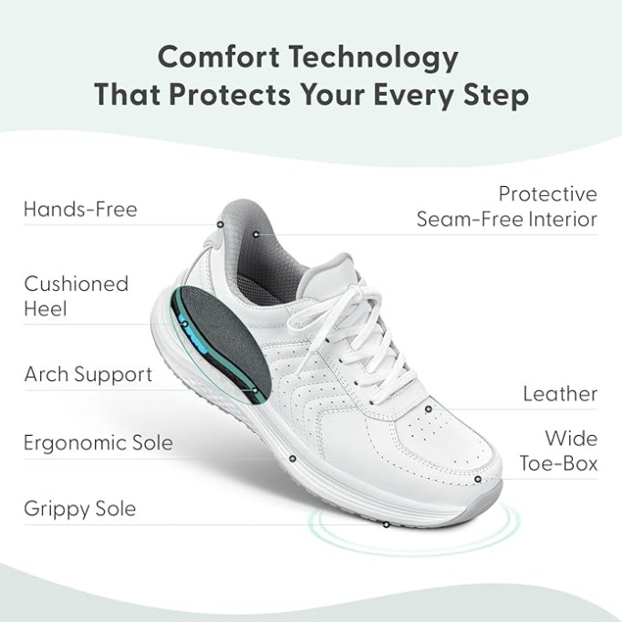 Women's Orthopedic Knit Roam Hands-Free Sneakers