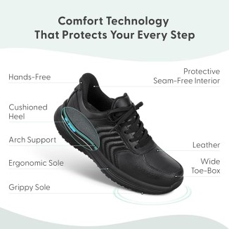 Women's Orthopedic Knit Roam Hands-Free Sneakers