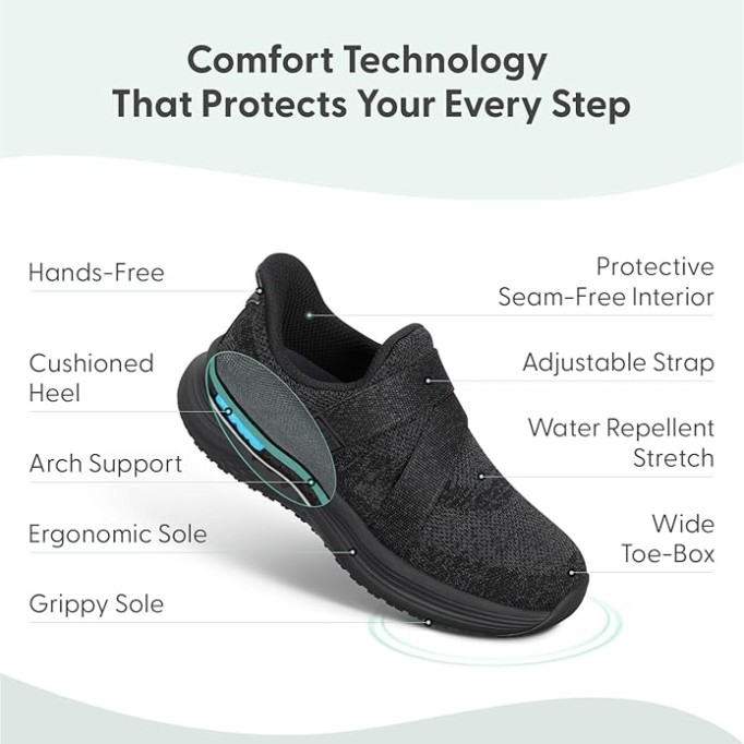 Women's Orthopedic Naya Slip On Sneakers