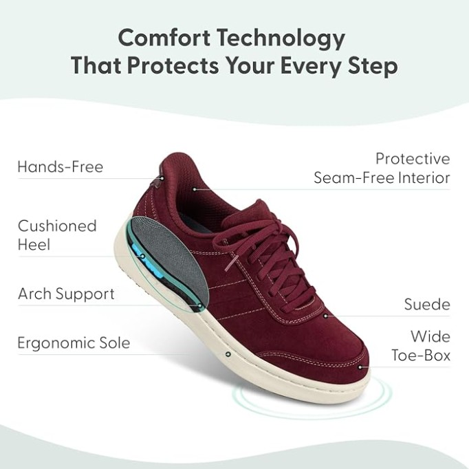 Women's Orthopedic Knit Wander Hands-Free Sneakers