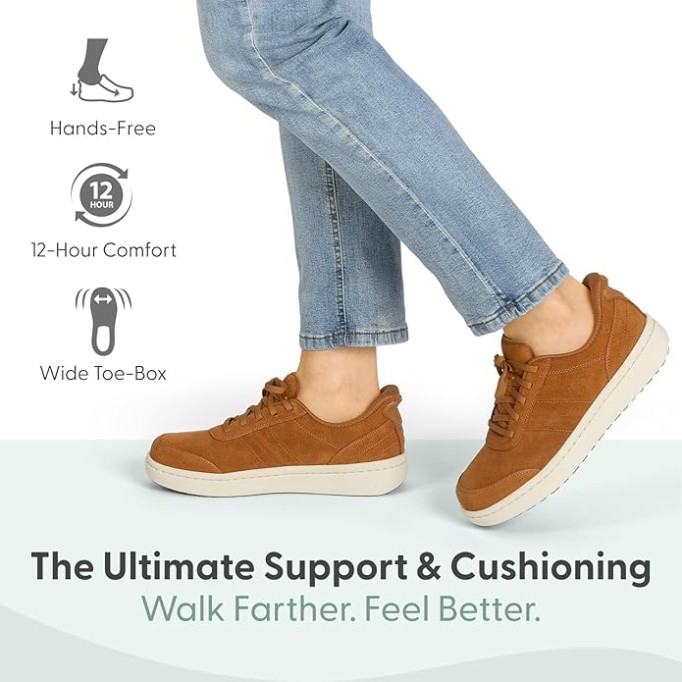 Women's Orthopedic Knit Wander Hands-Free Sneakers