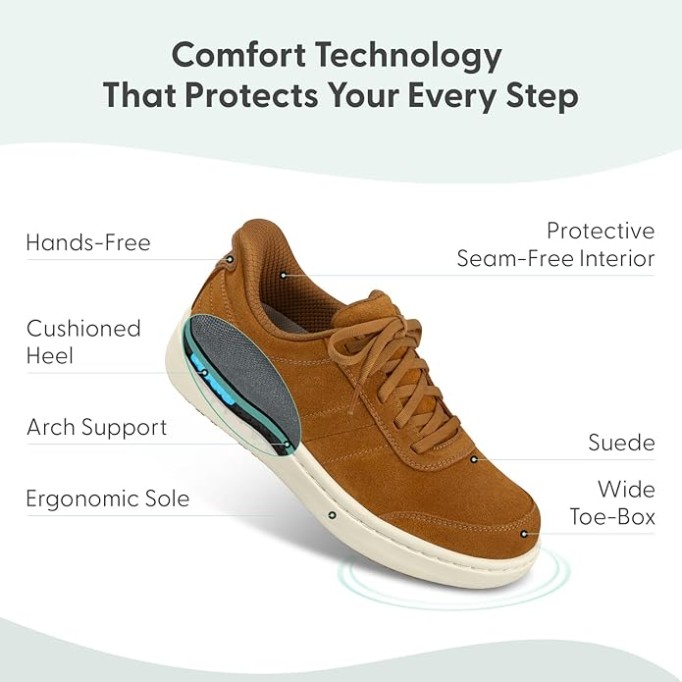 Women's Orthopedic Knit Wander Hands-Free Sneakers