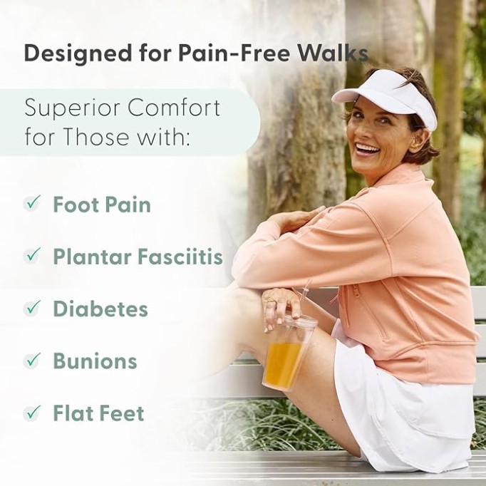 Women's Orthopedic Ace Pickleball Shoe for Foot Pain Relief